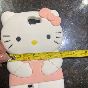 HELLO KITTY RUBBER PHONE CASE